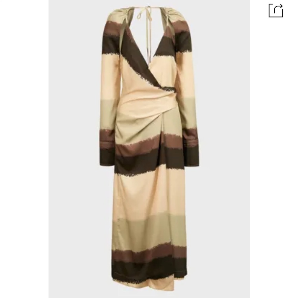 Nanushka migali spray paint dress. NWT.